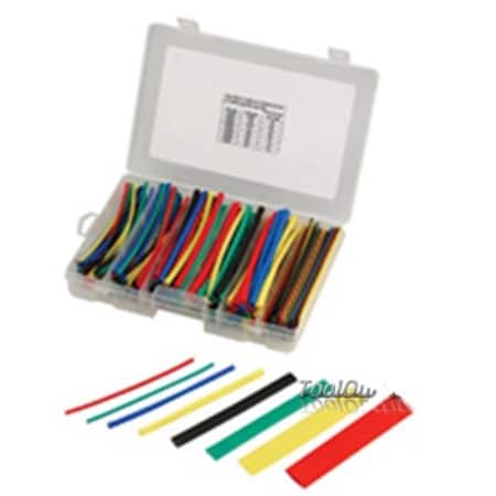 S&G Tool Aid Heat Shrink Tube Assortment, 2:1 I.D. Shrink Ratio, Assorted TA23250